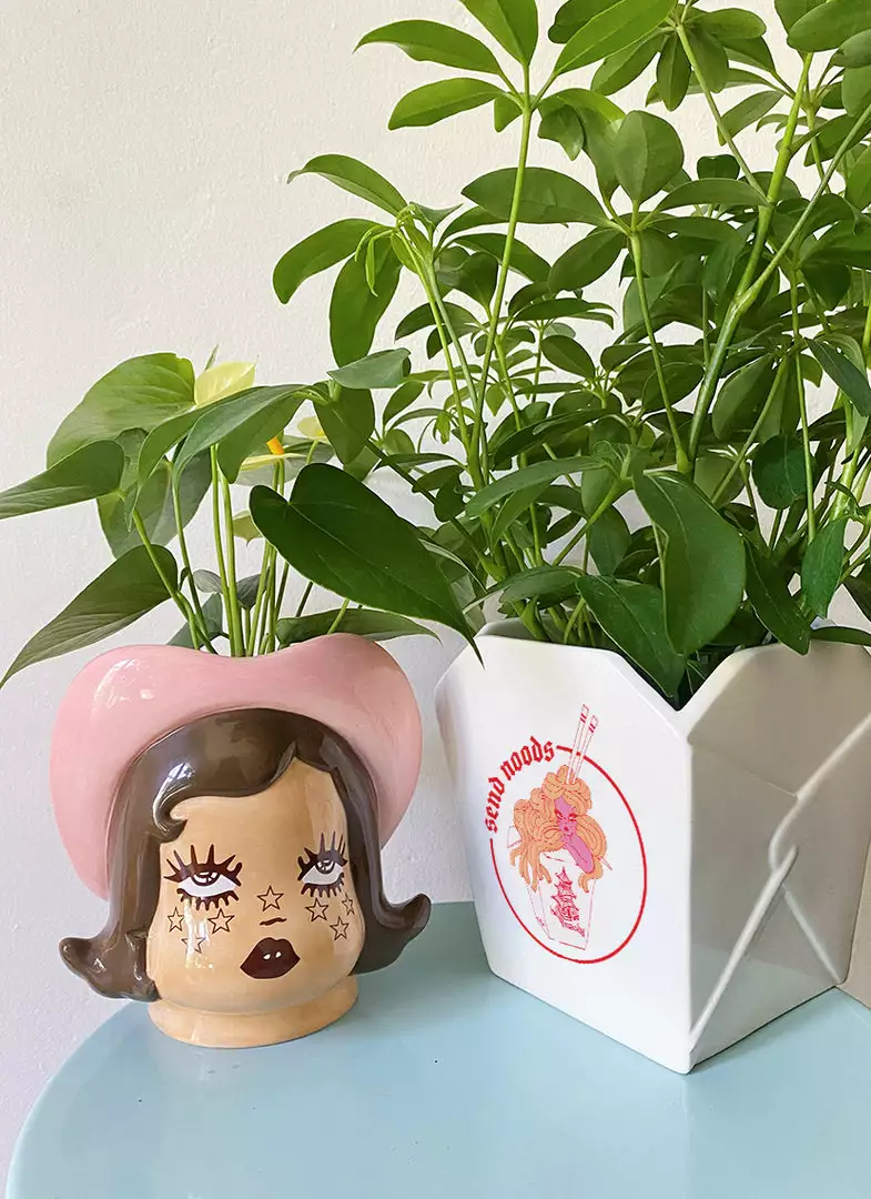 Valfré New Take Out Ceramic Planter 7 Valfré New Take Out Ceramic Planter