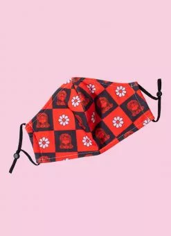 Valfré New Ajedrez Rojo Mask