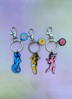 Valfré Celestial Capricorn Keychain New