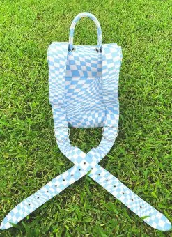 Valfré Checkmate Madeline Backpack (Baby Blue)