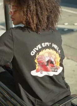 Valfré Give Em' Hell Long Sleeve Top