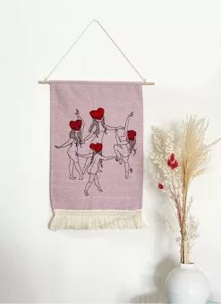 Valfré Love Dancers Woven Tapestry