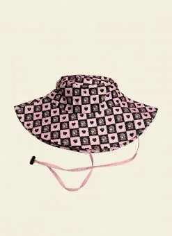 Valfré New Ajedrez Rosa Bucket Hat