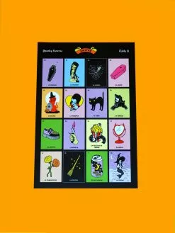 Valfré Spooky Loteria Game 17 Valfré Spooky Loteria Game