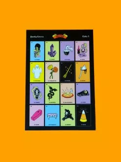 Valfré Spooky Loteria Game 18 Valfré Spooky Loteria Game