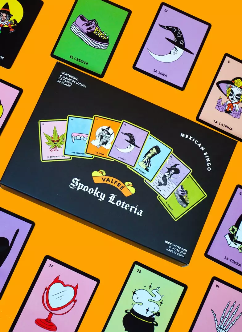 Valfré Spooky Loteria Game 3 Valfré Spooky Loteria Game