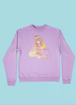 Valfré Cat Lady Crew Neck Sweatshirt New