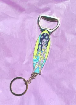 Valfré New Wave Rider Bottle Opener Keychain