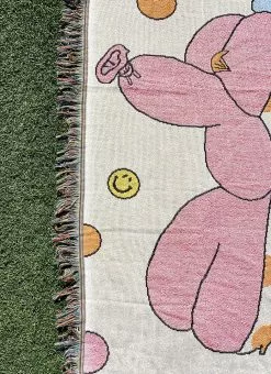 Valfré Back In Stock Down To Clown Woven Blanket