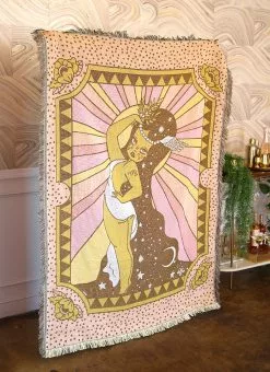 Valfré Celestial Virgo Woven Blanket New