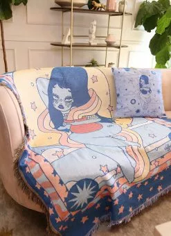 Valfré Celestial Aquarius Woven Blanket 8 Valfré Celestial Aquarius Woven Blanket