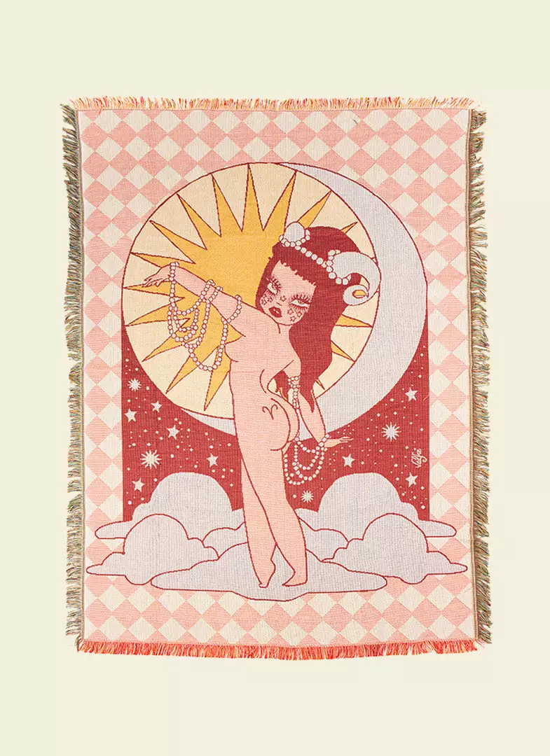 Valfré New Celestial Aries Woven Blanket 3 Valfré New Celestial Aries Woven Blanket