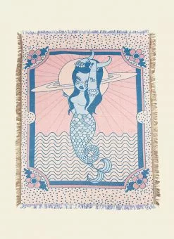 Valfré Celestial Capricorn Woven Blanket