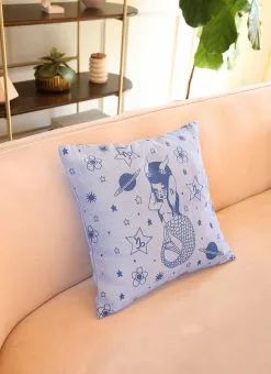 Valfré Celestial Capricorn Throw Pillow New