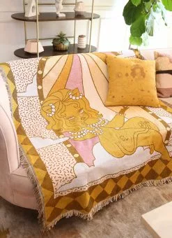 Valfré Celestial Leo Woven Blanket