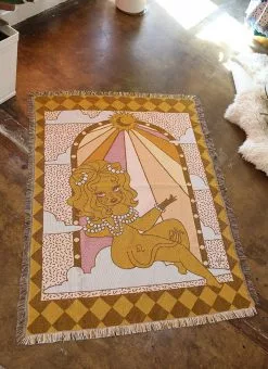 Valfré Celestial Leo Woven Blanket