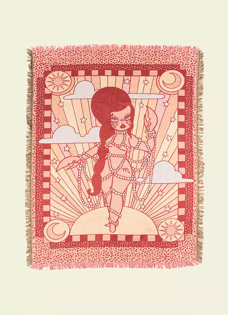 Valfré New Celestial Scorpio Woven Blanket 3 Valfré New Celestial Scorpio Woven Blanket