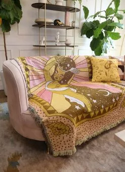 Valfré Celestial Virgo Woven Blanket New